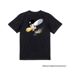 パワプロ×マリーンズ 歴代パッケージデザイン Tシャツ ブラック 詳細画像