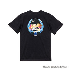 パワプロ×マリーンズ 歴代パッケージデザイン Tシャツ ブラック 詳細画像