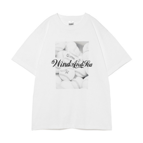 MARINES×WIND AND SEA Tシャツ (Balls) 詳細画像 ホワイト 1
