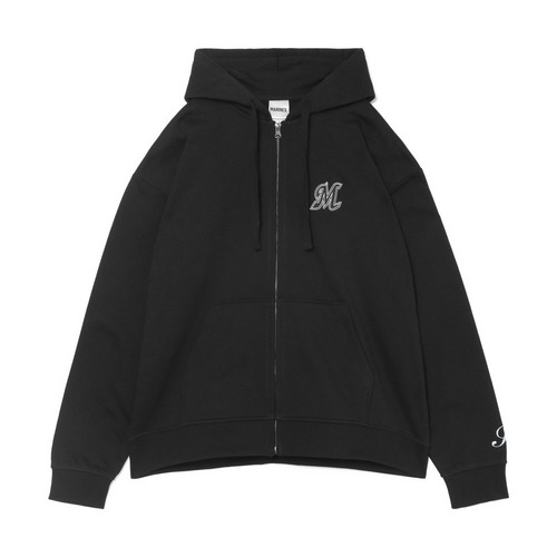 MARINES×WIND AND SEA スウェットフルジップパーカー 詳細画像 ブラック 1