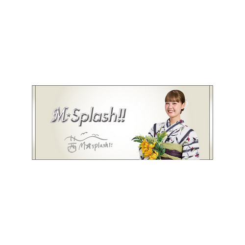 M☆Splash!! マリーンズ夏祭2025(フラワーver.) フェイスタオル 詳細画像 1カラー 1
