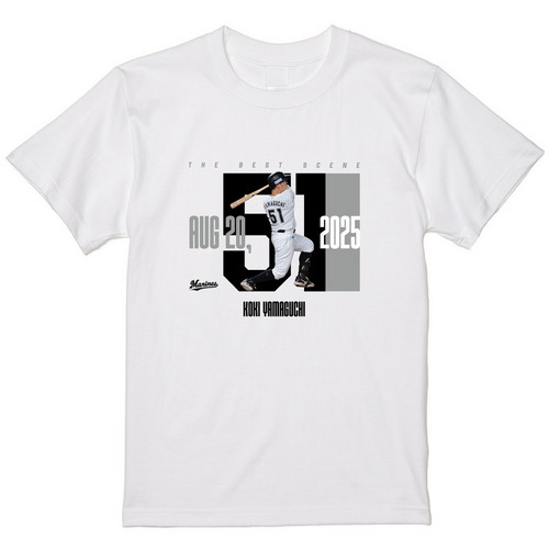 2025ベストシーン Tシャツ(8.20#51山口) 詳細画像 1カラー 1