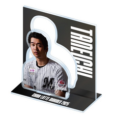 10選手展開 FANBOOK2025未公開ショット 背景付きアクリルスタンド 詳細画像