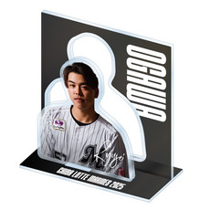 10選手展開 FANBOOK2025未公開ショット 背景付きアクリルスタンド 詳細画像