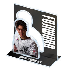 10選手展開 FANBOOK2025未公開ショット 背景付きアクリルスタンド