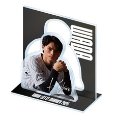 10選手展開 FANBOOK2025未公開ショット 背景付きアクリルスタンド 詳細画像