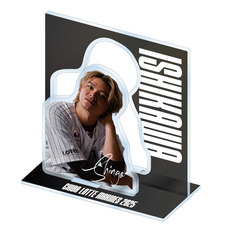 10選手展開 FANBOOK2025未公開ショット 背景付きアクリルスタンド 詳細画像