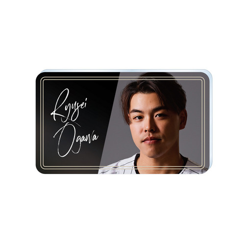 10選手展開 FANBOOK2025未公開ショット ネームバッジ 詳細画像 #57小川 龍成 1