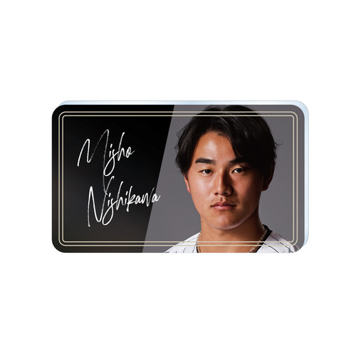 10選手展開 FANBOOK2025未公開ショット ネームバッジ 詳細画像 #6西川 史礁 1