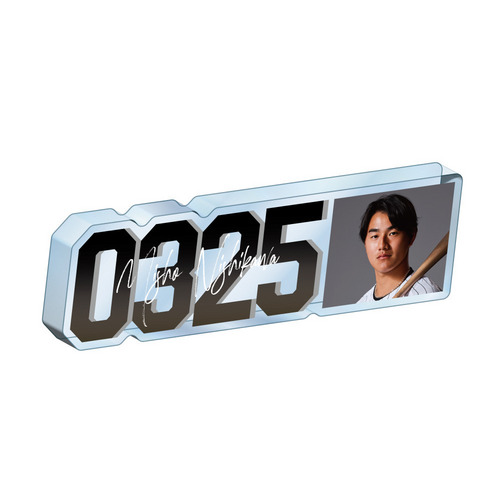10選手展開 FANBOOK2025未公開ショット アクリルブロック 詳細画像 #65寺地 隆成 2