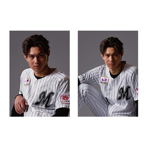 10選手展開 FANBOOK2025未公開ショット ブロマイド2枚セット 詳細画像 #1藤原 恭大 1