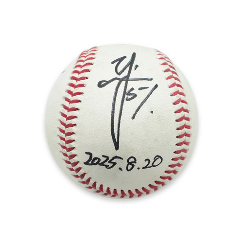 ヒーロー試合球C#51山口(2025.8.20)「左中間へ大きな一発！勝ち越しの3ラン！」