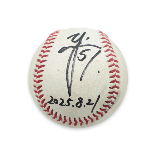 ヒーロー試合球A#51山口(2025.8.21)「3打席連続ホームランで7打点を決める大活躍！」