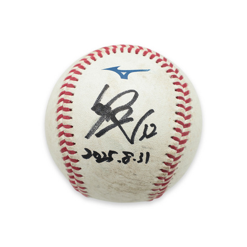 ヒーロー試合球B#32佐藤(2025.8.31)「同点に追いつくホームラン！」