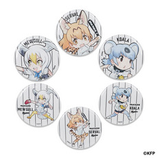 マリーンズ×けものフレンズ シークレット缶バッジ(全6種)