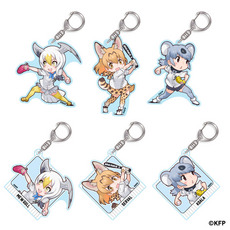 マリーンズ×けものフレンズ シークレットアクリルキーホルダー(全6種)