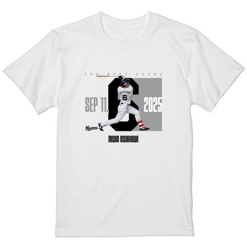 2025ベストシーン Tシャツ(9.11#6西川) 詳細画像 1カラー 1