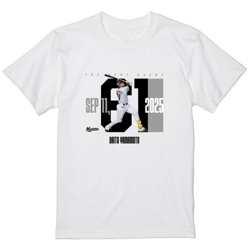 2025ベストシーン Tシャツ(9.11#61山本) 詳細画像 1カラー 1