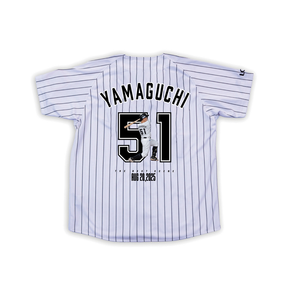 2025後半戦ハイライト ユニホーム(DTF加工) ホーム/マリーンズ