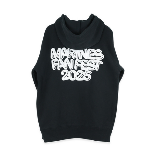 MARINES FAN FEST 2025 フルジップパーカー ブラック 詳細画像 ブラック 6