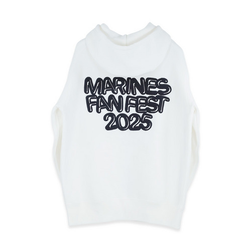 MARINES FAN FEST 2025 フルジップパーカー ホワイト 詳細画像 ホワイト 6