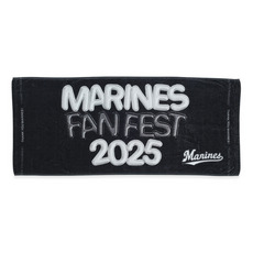 MARINES FAN FEST 2025 フェイスタオル ブラック 詳細画像