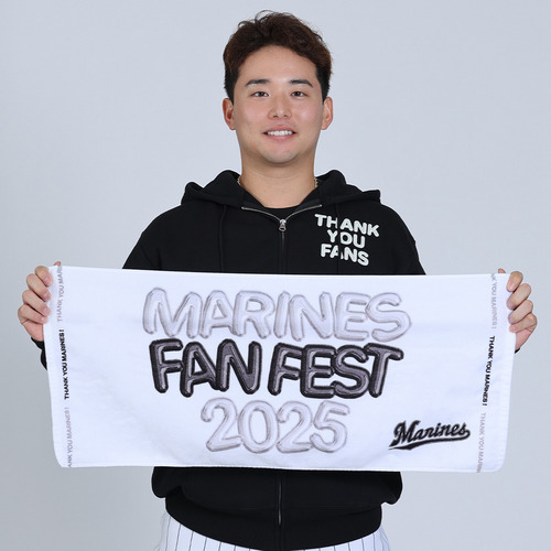 MARINES FAN FEST 2025 フェイスタオル ホワイト 詳細画像 1カラー 1