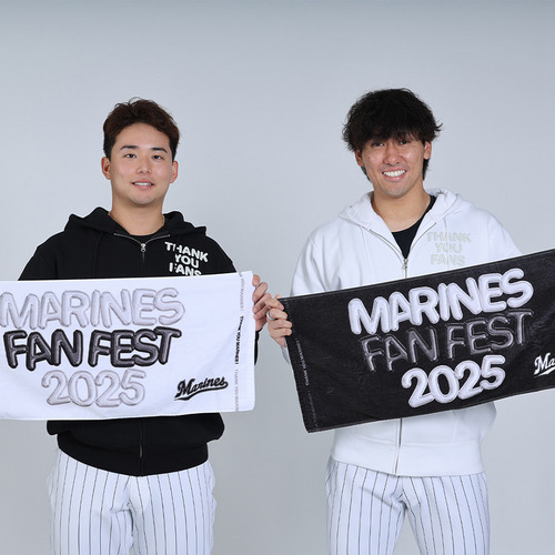 MARINES FAN FEST 2025 フェイスタオル ホワイト 詳細画像 1カラー 2