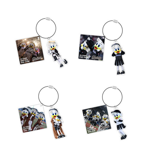 実写マスコット総集編 シークレットワイヤーアクリルキーホルダー(全12種) 詳細画像 1カラー 3