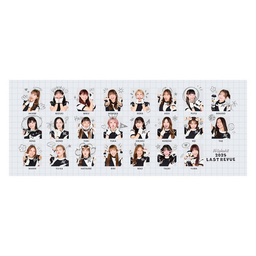 M☆Splash!! 2025 Last Revueフェイスタオル（集合） 詳細画像 1カラー 1