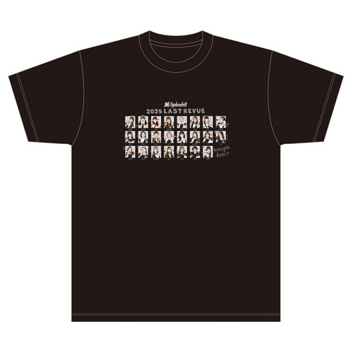 M☆Splash!! 2025 Last Revue Tシャツ キッズ 詳細画像 ブラック 2