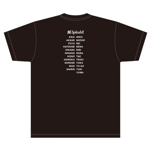 M☆Splash!! 2025 Last Revue Tシャツ キッズ 詳細画像 ブラック 3