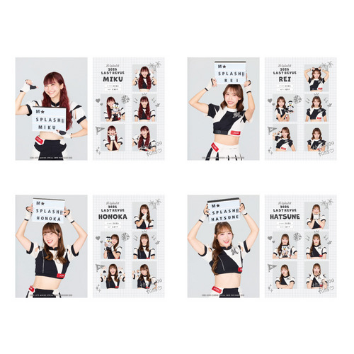 M☆Splash!! 2025 Last Revue ブロマイドセット 詳細画像 YUWA 3