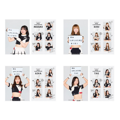 M☆Splash!! 2025 Last Revue ブロマイドセット 詳細画像 YUWA 4
