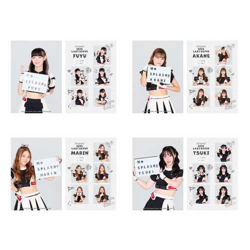 M☆Splash!! 2025 Last Revue ブロマイドセット 詳細画像 YUWA 5