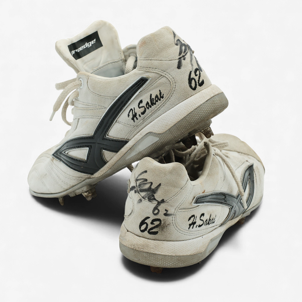 千葉ロッテマリーンズ スパイク プロ使用品】安田尚憲千葉ロッテ