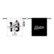 二木康太投手 引退記念 巾着・アクリルキーホルダーセット