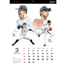 千葉ロッテマリーンズオフィシャルカレンダー2026 詳細画像