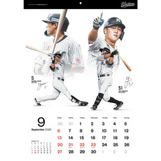 千葉ロッテマリーンズオフィシャルカレンダー2026 詳細画像