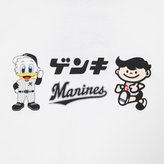 マリーンズ×ゲンキ コラボTシャツ カラー 詳細画像