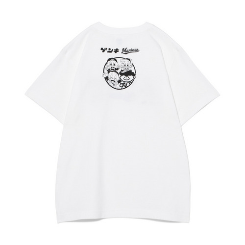 マリーンズ×ゲンキ コラボTシャツ カラー 詳細画像 ホワイト 2