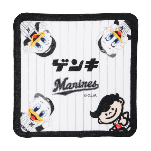 マリーンズ×ゲンキ コラボハンカチ 詳細画像 1カラー 1