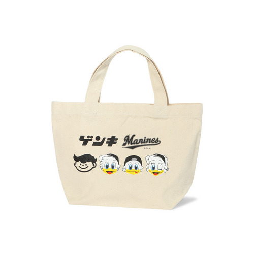 マリーンズ×ゲンキ コラボミニトートバッグ カラー 詳細画像 1カラー 1