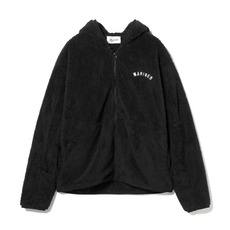 MARINES2025 フード付きフルジップボアパーカー