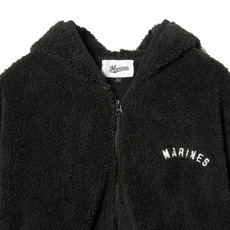 MARINES2025 フード付きフルジップボアパーカー 詳細画像