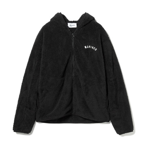 MARINES2025 フード付きフルジップボアパーカー 詳細画像 1カラー 1