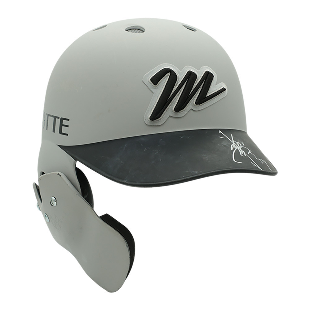 57小川 龍成 サイン入り実使用ヘルメット(NCE2025)