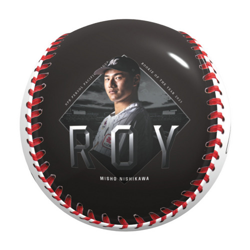 西川史礁選手 新人王受賞記念 ピクチャーボール 詳細画像 1カラー 2