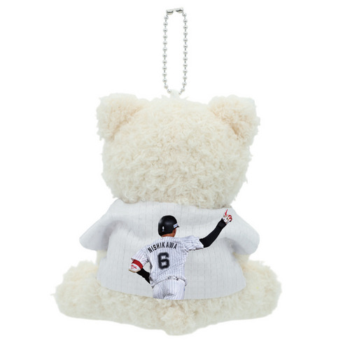 西川史礁選手 新人王受賞記念 もこもこベア15cmあみぐるみ(2025年プレービジュアル) 詳細画像 1カラー 2