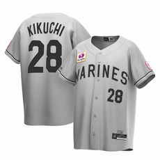 千葉ロッテマリーンズ　中村　ユニフォーム　復刻　XL 5/3(月・祝)中村選手キャプテンマーク付きCHIBAレプリカユニホーム販売